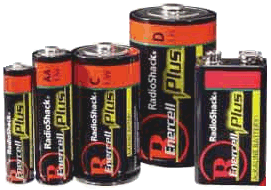 RadioShack Enercell Plus Batteries