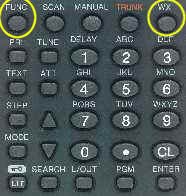 Pro-92 Keypad - Func, WX