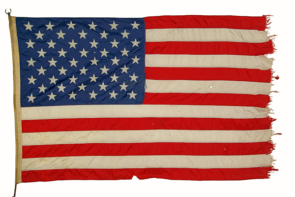 USS Liberty's battle flag