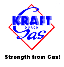 Was this artistic logo intended to promote the mass gassing of Jews or anyone in order to make Germany strong? Of course, not!
