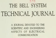 Bell System Tech Journal